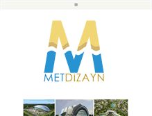 Tablet Screenshot of metdizayn.com
